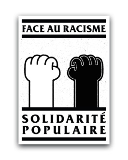 Affiche antifasciste 