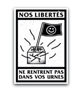 Affiche Anti Électoralistes 